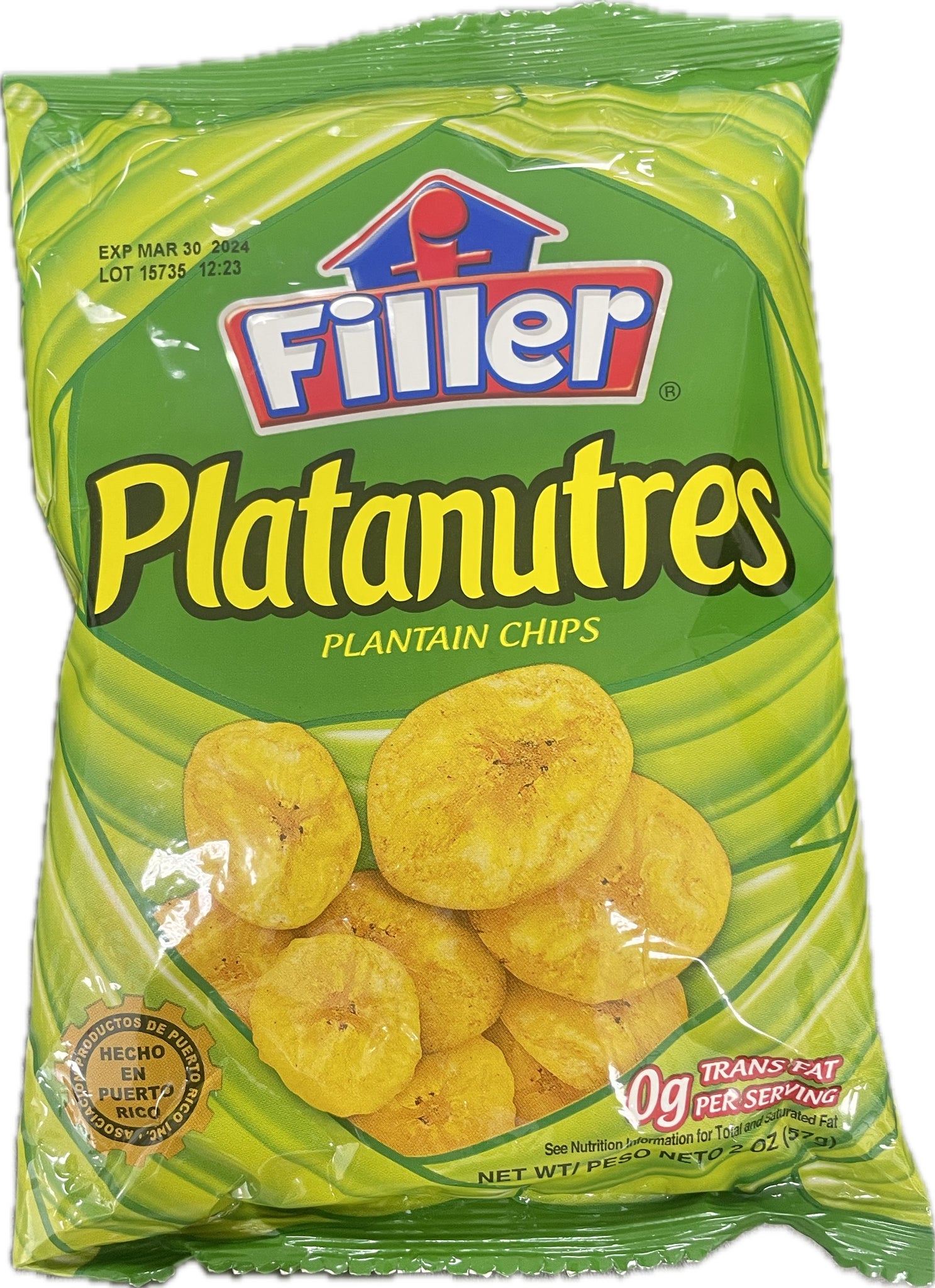 Filler Chicharron/Platanutres 2oz - Platanutres image