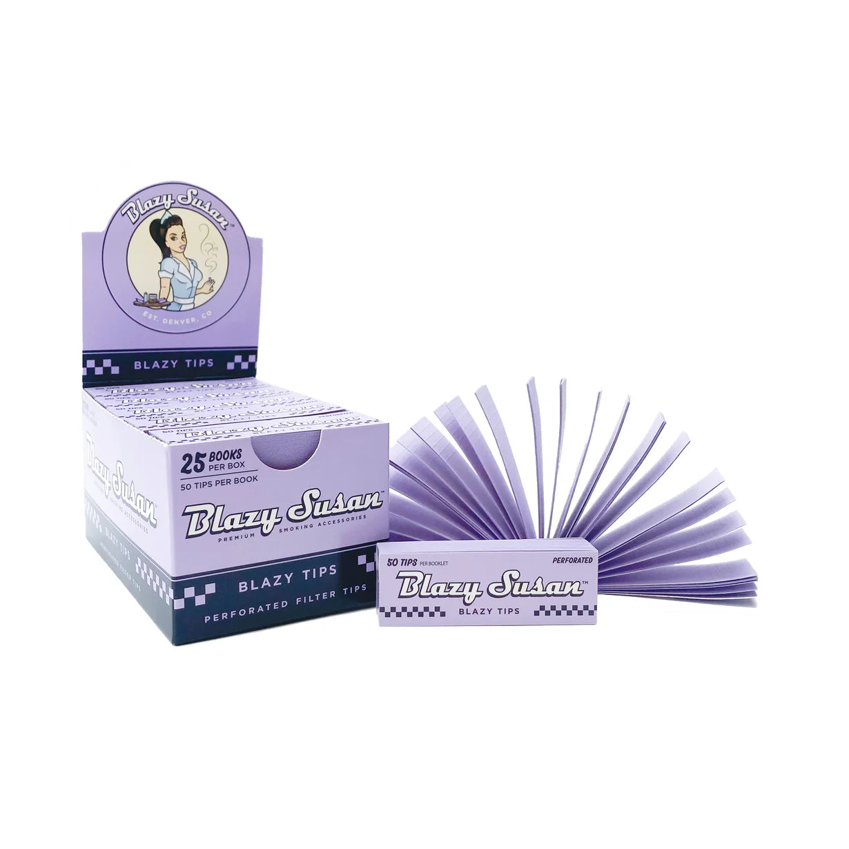Blazy Susan Purple Tips image 1