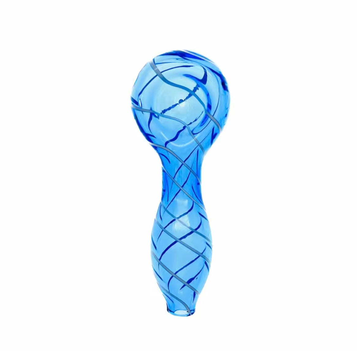 Stripe Beauty Glass - Blue image