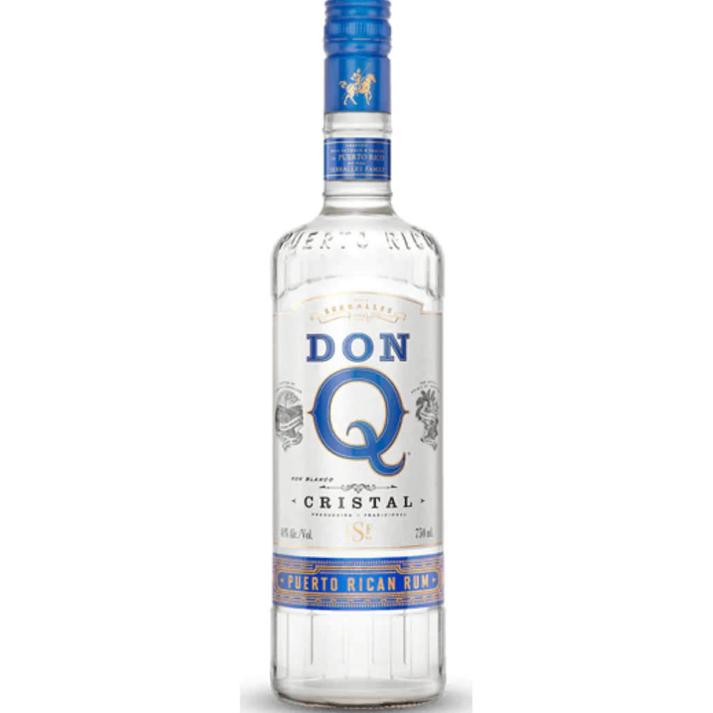 Don Q Cristal Puerto Rican Rum 750ml image 0