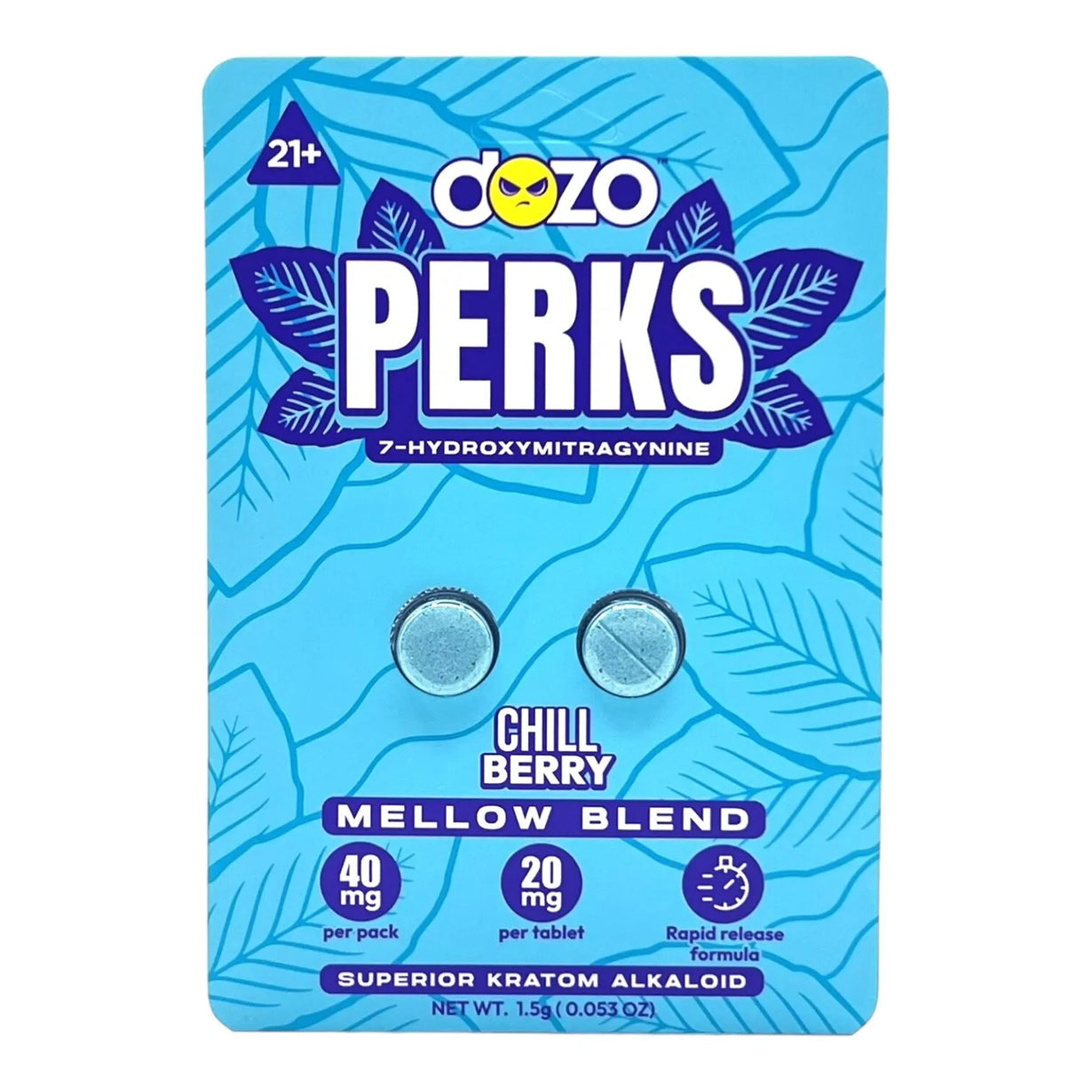 Dozo Perks Spear Cherry 40mg per pack 1.5g image 3