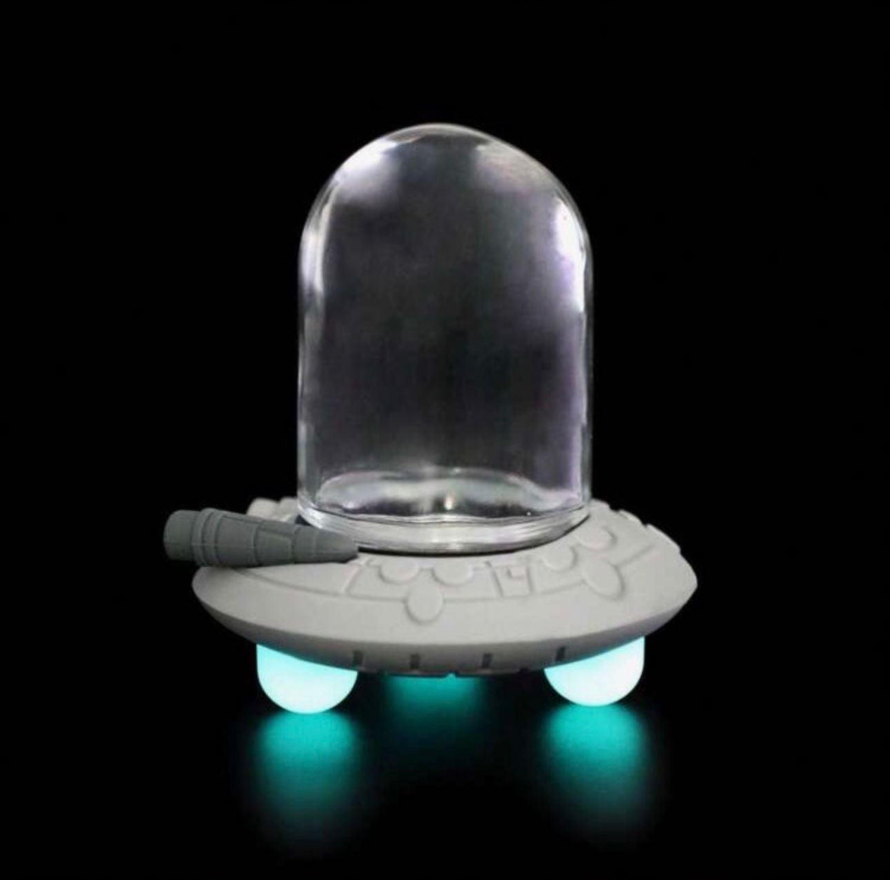 Alien SpaceShip Glass Silicone DarkGlow image 3